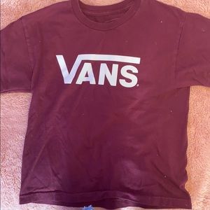 Vans Maroon Tee